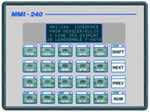 MMI-240 Message Panel with 4-Line Display & Function Keys